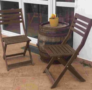 auswandern ungarn - auf der terrasse