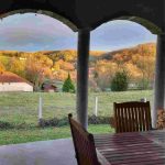 auswandern-ungarn - blick von der terrasse bei zalaegerszeg