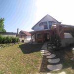 auswandern ungarn - immobilie naehe suedufer plattensee - rueckansicht mit terrasse